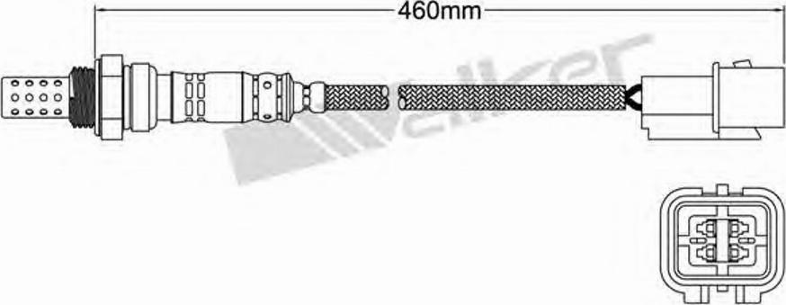 Walker 25024662 - Sonde lambda cwaw.fr