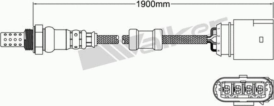 Walker 250-24689 - Sonde lambda cwaw.fr