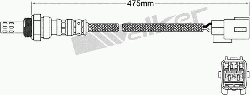 Walker 250-24687 - Sonde lambda cwaw.fr