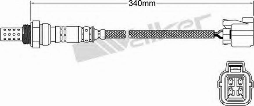 Walker 250-24620 - Sonde lambda cwaw.fr