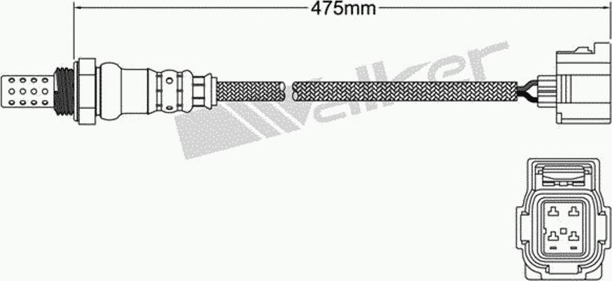 Walker 250-24675 - Sonde lambda cwaw.fr