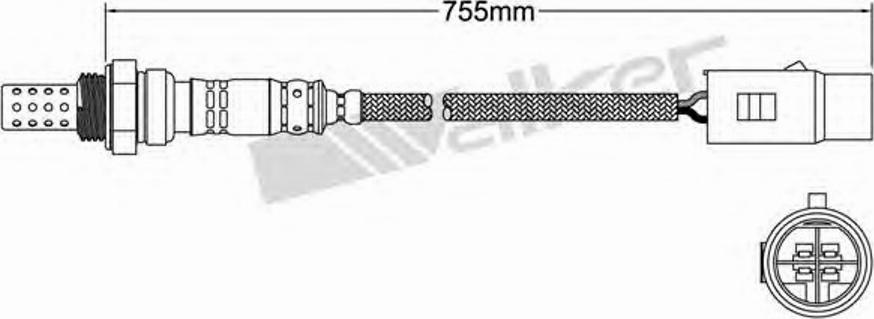 Walker 250-24007 - Sonde lambda cwaw.fr