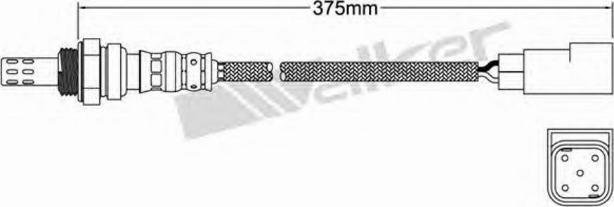 Walker 250-24015 - Sonde lambda cwaw.fr