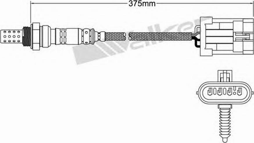 Walker 250-24012 - Sonde lambda cwaw.fr