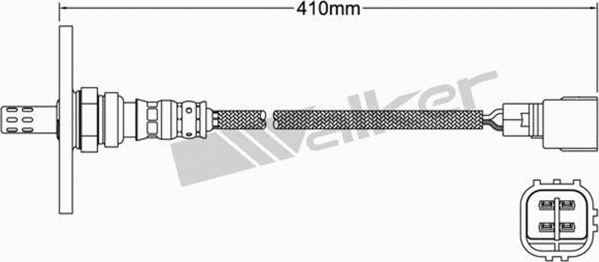 Walker 250-24154 - Sonde lambda cwaw.fr