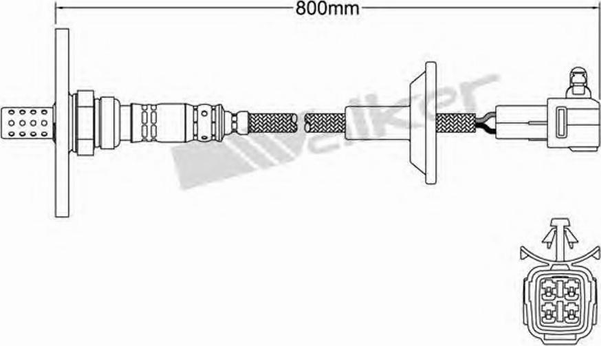 Walker 250-24152 - Sonde lambda cwaw.fr