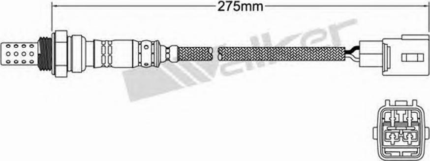 Walker 250-24169 - Sonde lambda cwaw.fr