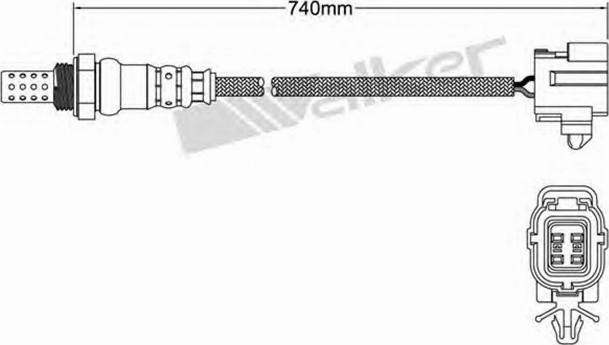 Walker 250-24123 - Sonde lambda cwaw.fr