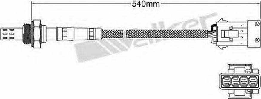 Walker 250-24178 - Sonde lambda cwaw.fr