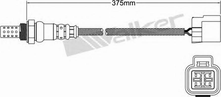 Walker 250-24349 - Sonde lambda cwaw.fr