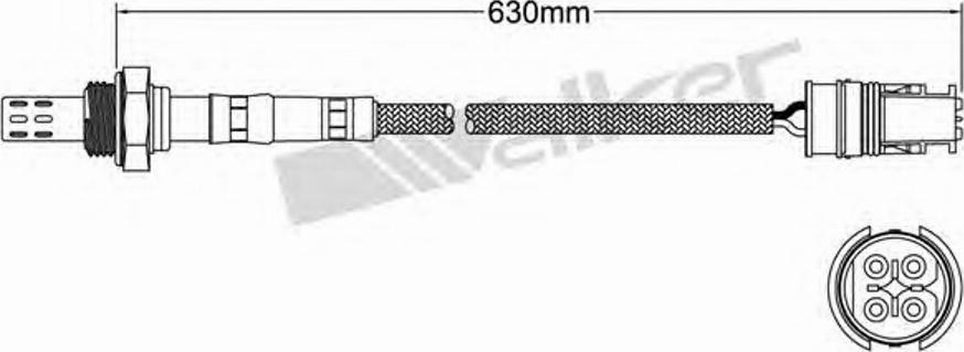 Walker 250-24387 - Sonde lambda cwaw.fr