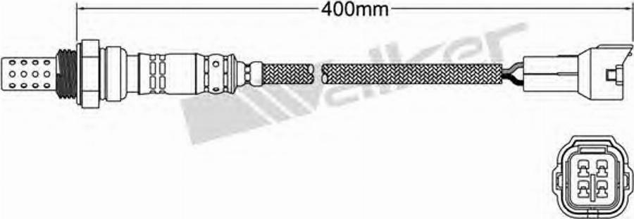 Walker 250-24338 - Sonde lambda cwaw.fr