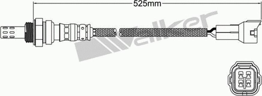 Walker 250-24291 - Sonde lambda cwaw.fr