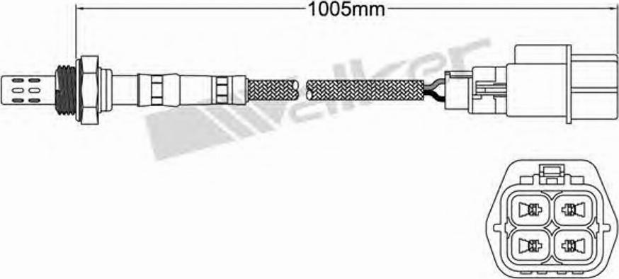 Walker 250-24286 - Sonde lambda cwaw.fr