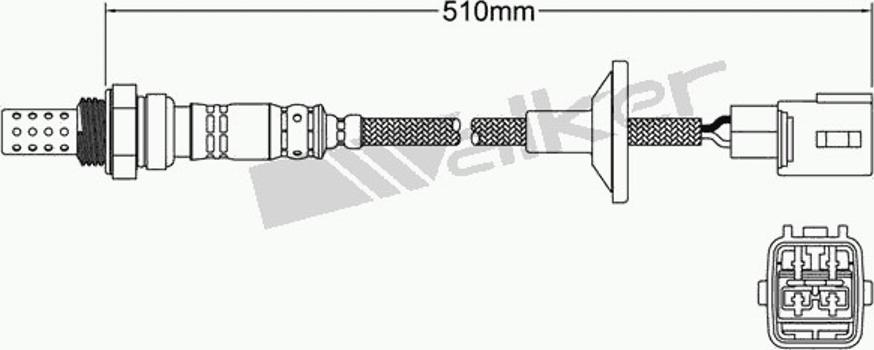 Walker 250-24282 - Sonde lambda cwaw.fr