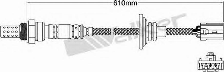 Walker 25024232 - Sonde lambda cwaw.fr