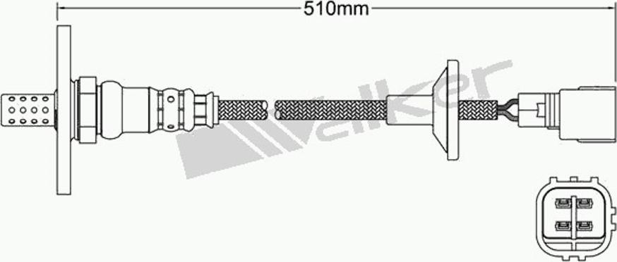 Walker 250-24277 - Sonde lambda cwaw.fr