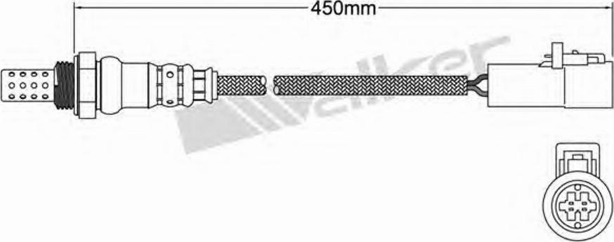 Walker 250-24701 - Sonde lambda cwaw.fr