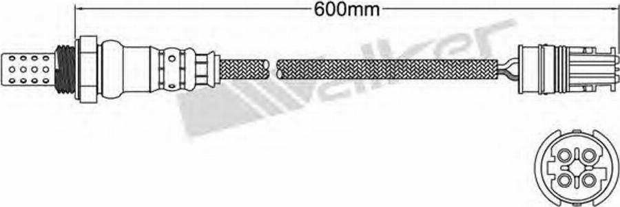 Walker 250-24713 - Sonde lambda cwaw.fr