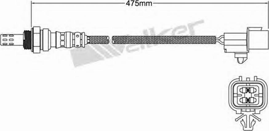 Walker 250-24789 - Sonde lambda cwaw.fr