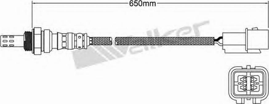 Walker 250-24783 - Sonde lambda cwaw.fr