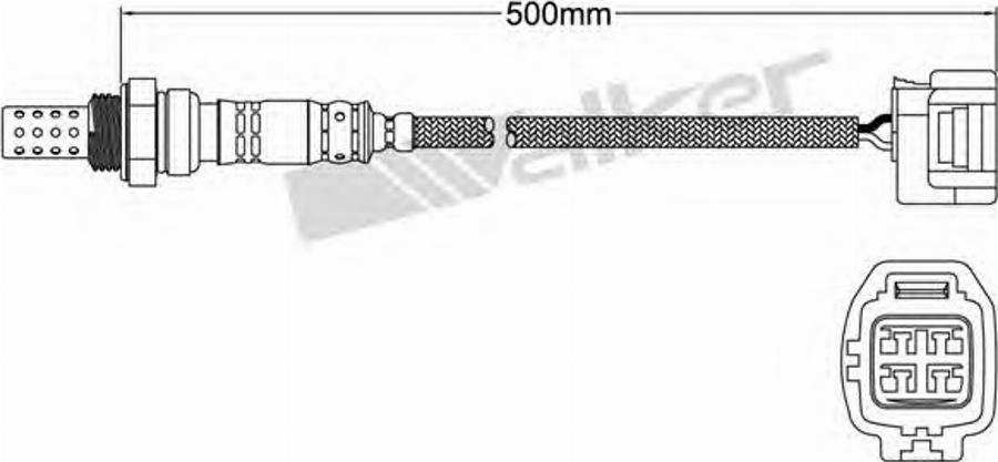 Walker 250-24730 - Sonde lambda cwaw.fr