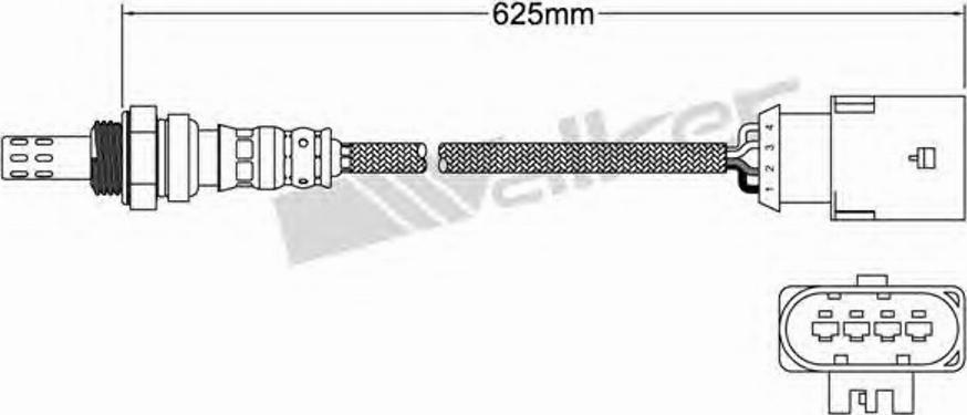 Walker 250-24775 - Sonde lambda cwaw.fr