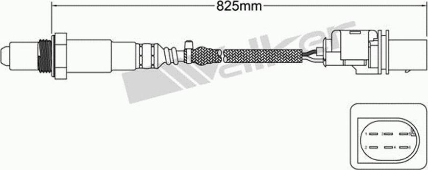 Walker 250-25045 - Sonde lambda cwaw.fr