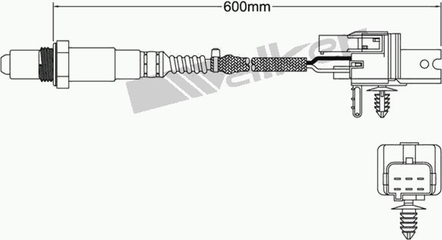 Walker 250-25005 - Sonde lambda cwaw.fr