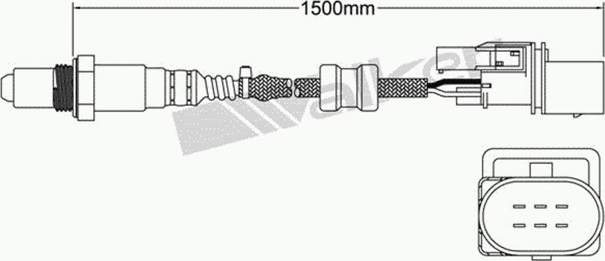 Walker 250-25008 - Sonde lambda cwaw.fr