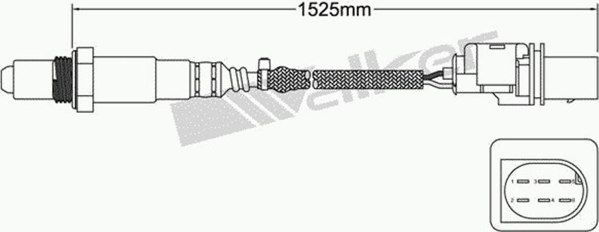 Walker 250-25018 - Sonde lambda cwaw.fr