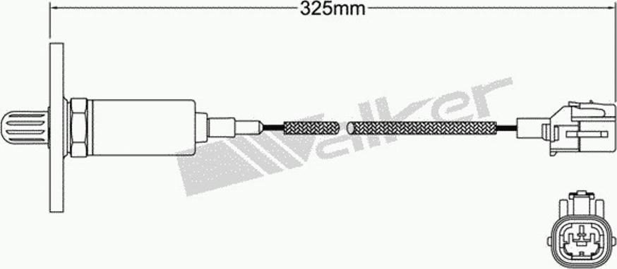 Walker 250-21053 - Sonde lambda cwaw.fr