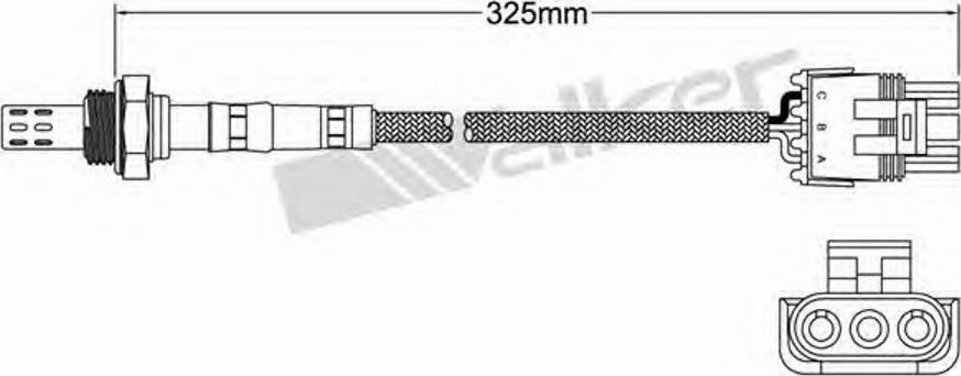 Walker 250-23005 - Sonde lambda cwaw.fr