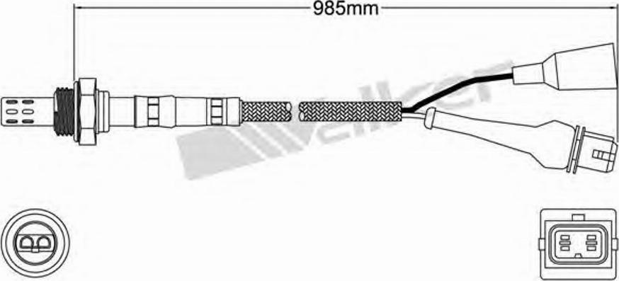 Walker 250-23019 - Sonde lambda cwaw.fr