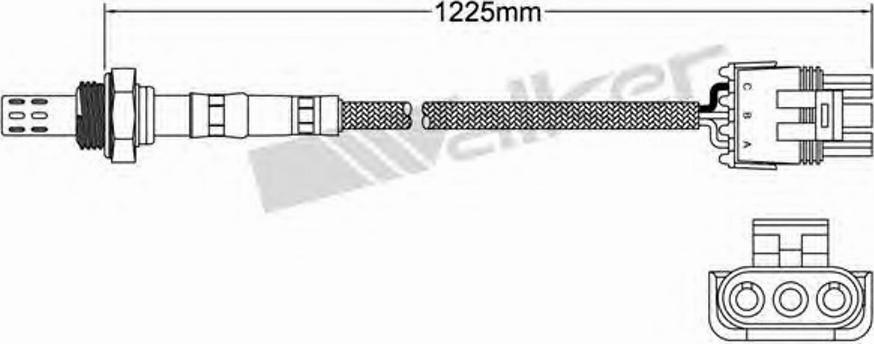 Walker 250-23146 - Sonde lambda cwaw.fr