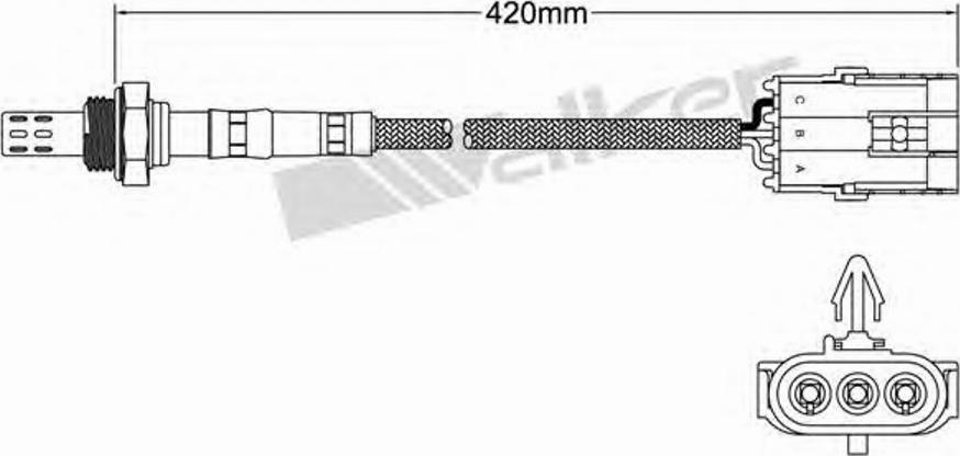 Walker 250-23141 - Sonde lambda cwaw.fr