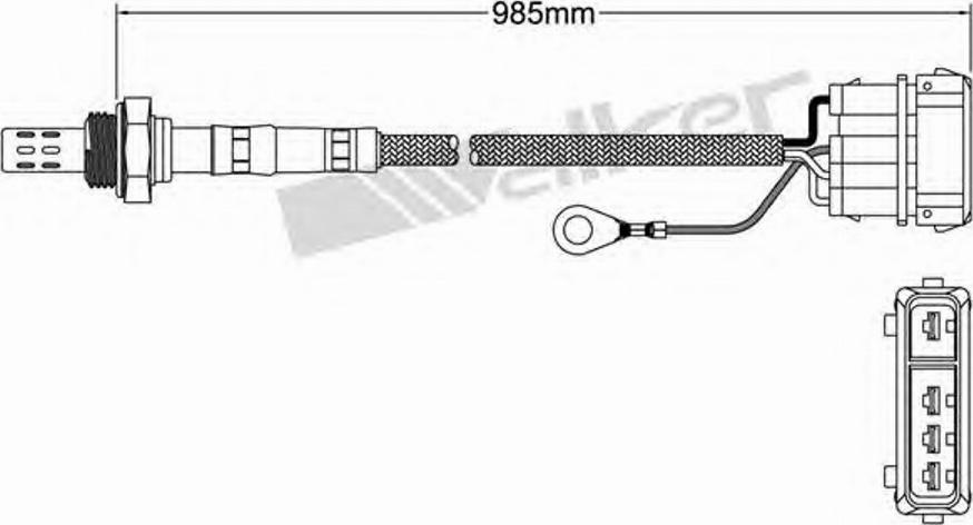 Walker 250-23822 - Sonde lambda cwaw.fr