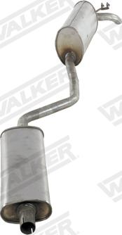 Walker 21087 - Silencieux arrière cwaw.fr