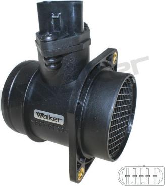 Walker Products 245-1081 - Débitmètre de masse d'air cwaw.fr