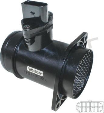 Walker Products 245-1232 - Débitmètre de masse d'air cwaw.fr