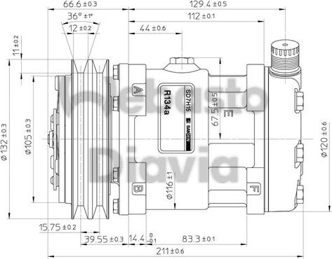 Webasto 82D015149A - Compresseur, climatisation cwaw.fr