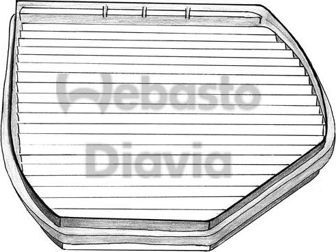 Webasto 82D0325040MA - Filtre, air de l'habitacle cwaw.fr