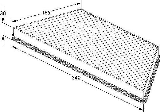 Webasto 82D0325062A - Filtre, air de l'habitacle cwaw.fr