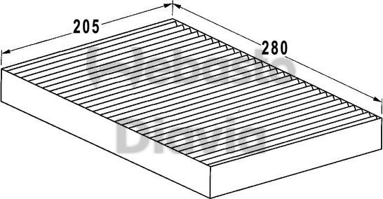 Webasto 82D0325004A - Filtre, air de l'habitacle cwaw.fr