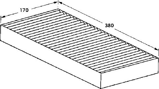 Webasto 82D0325002A - Filtre, air de l'habitacle cwaw.fr