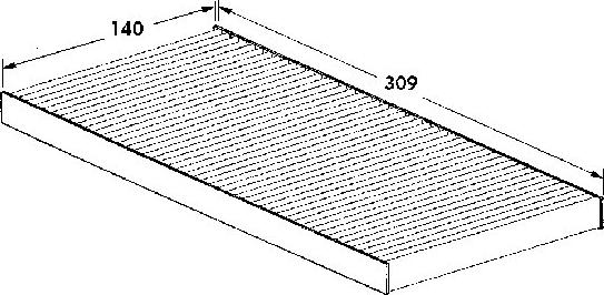 Webasto 82D0325010A - Filtre, air de l'habitacle cwaw.fr