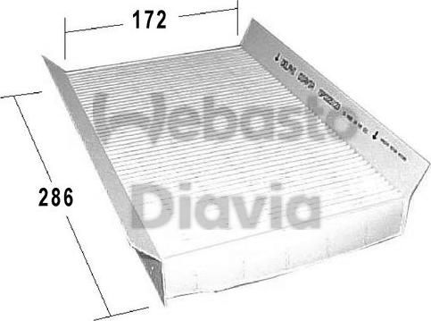 Webasto 82D0325123A - Filtre, air de l'habitacle cwaw.fr