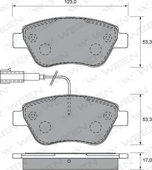 Ferodo FSL1666 - Kit de plaquettes de frein, frein à disque cwaw.fr