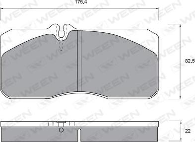 Valeo 541633 - Kit de plaquettes de frein, frein à disque cwaw.fr