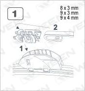 Ween 100-6017 - Balai d'essuie-glace cwaw.fr